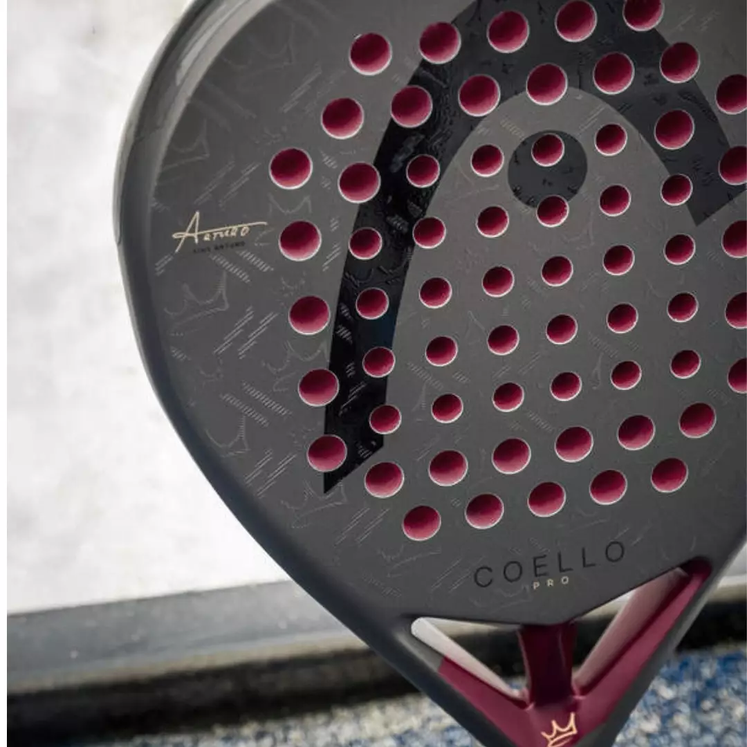 HEAD Padel Racket Coello Pro 2026 (370G) 225036 - Raket Padel