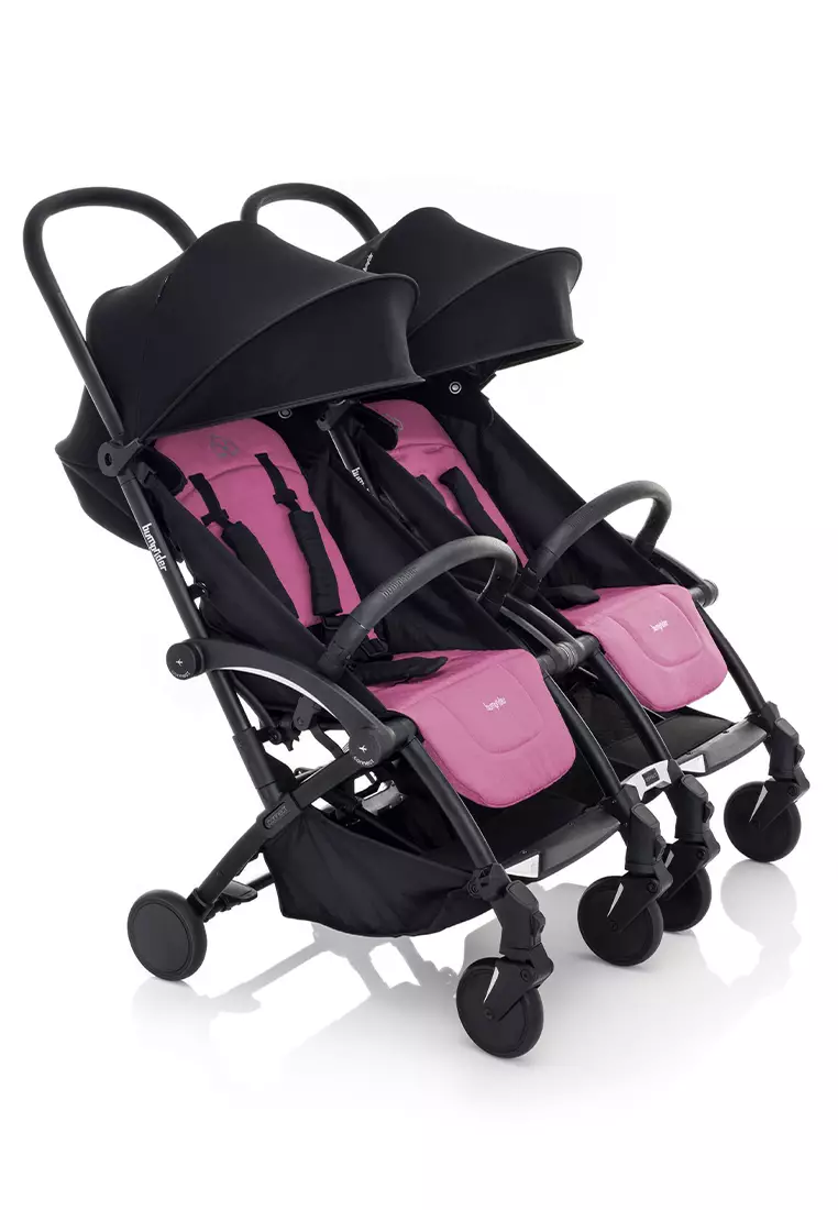 Buy Bumprider Compact All In One Stroller Black Pink Connect Stroller ...