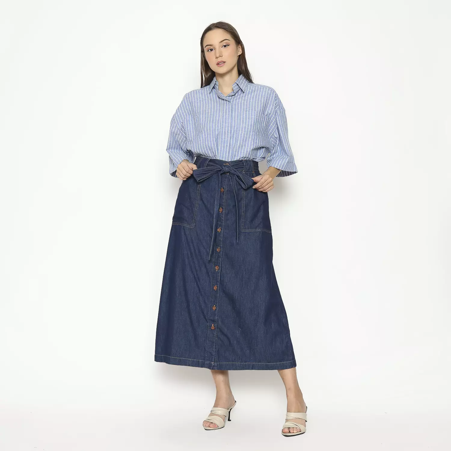 Agisty Skirt Dark Blue