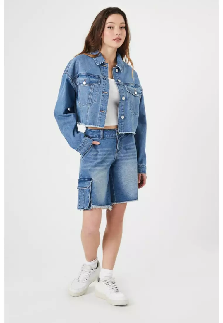 Forever 21 trucker jacket new arrivals