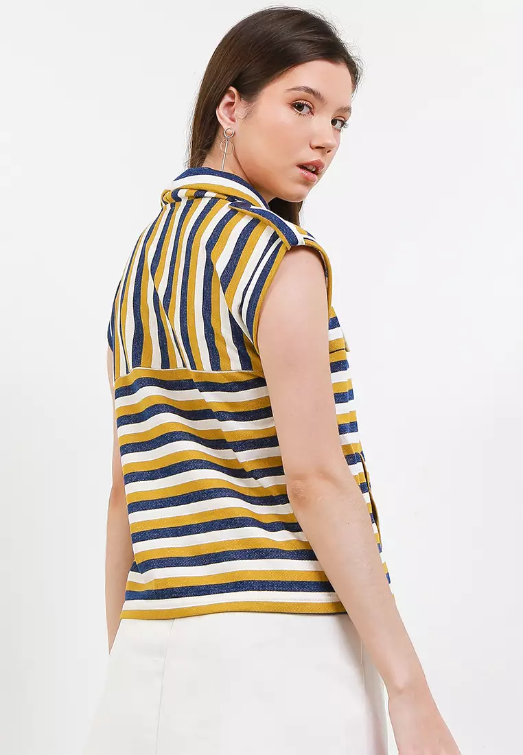 Blouse Stripe Selfiana