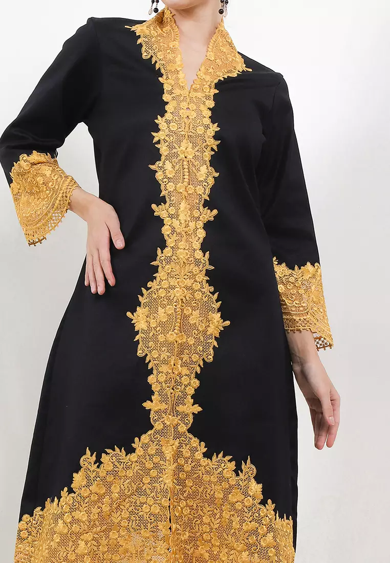 Long Kebaya Embroidery-Bunga Melati
