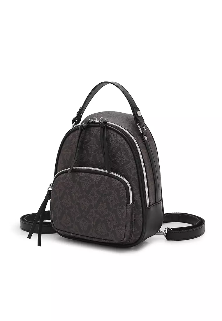 Women's Mini Backpack (Tas Ransel Wanita & Tas Punggung Wanita) - Hitam