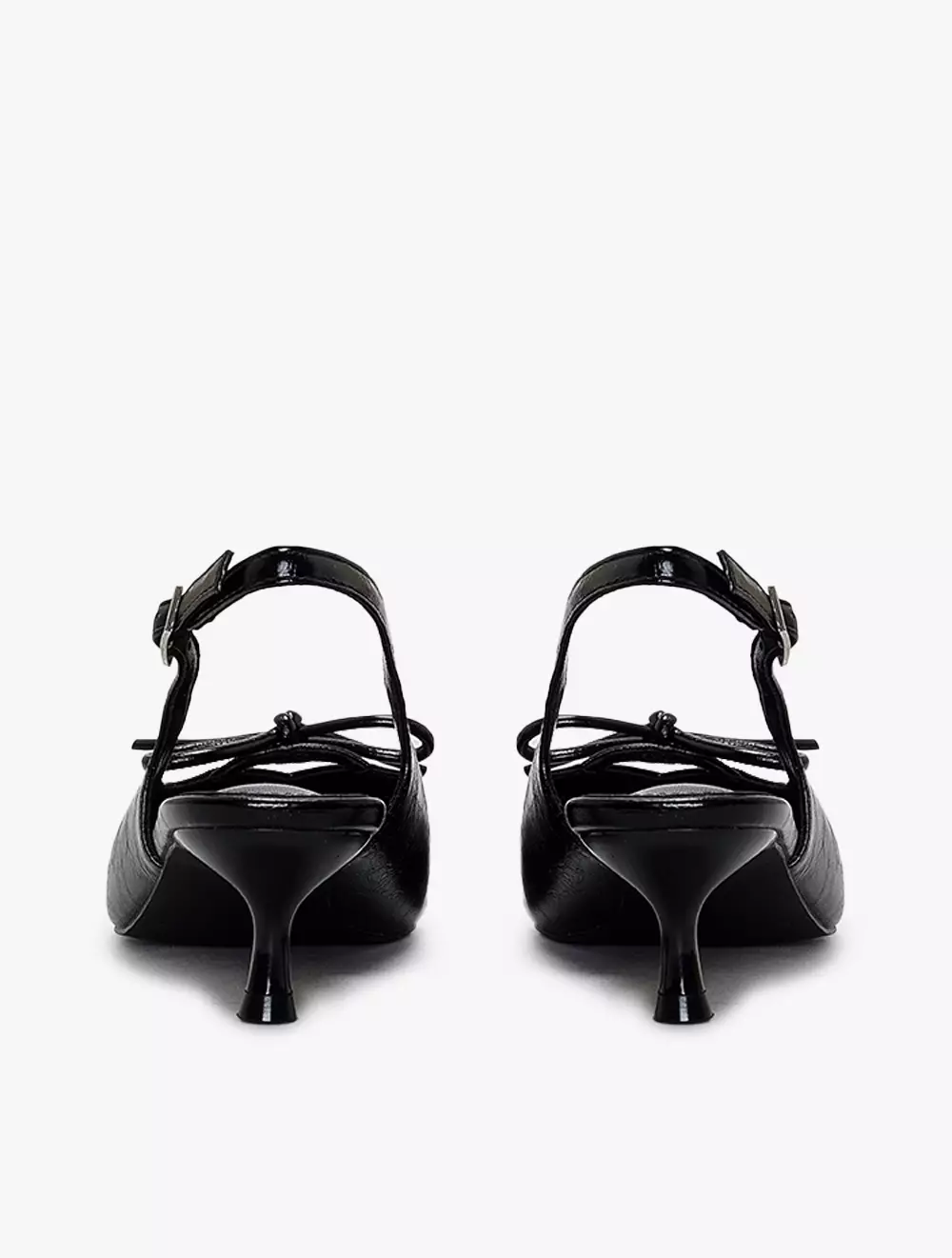 Payless Chrissie Womens Ayya Kitten Heels - Black_04