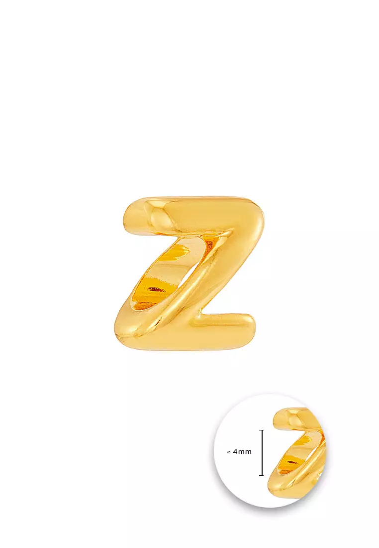 HABIB 916/22K Yellow Gold Alphabet Charm 6800025YZ