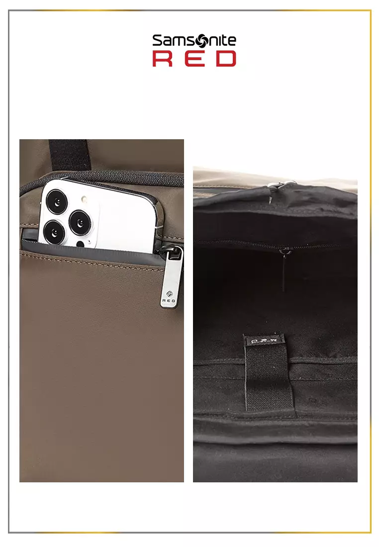 Samsonite Red Label Ellwood Flap Backpack – Dark Brown