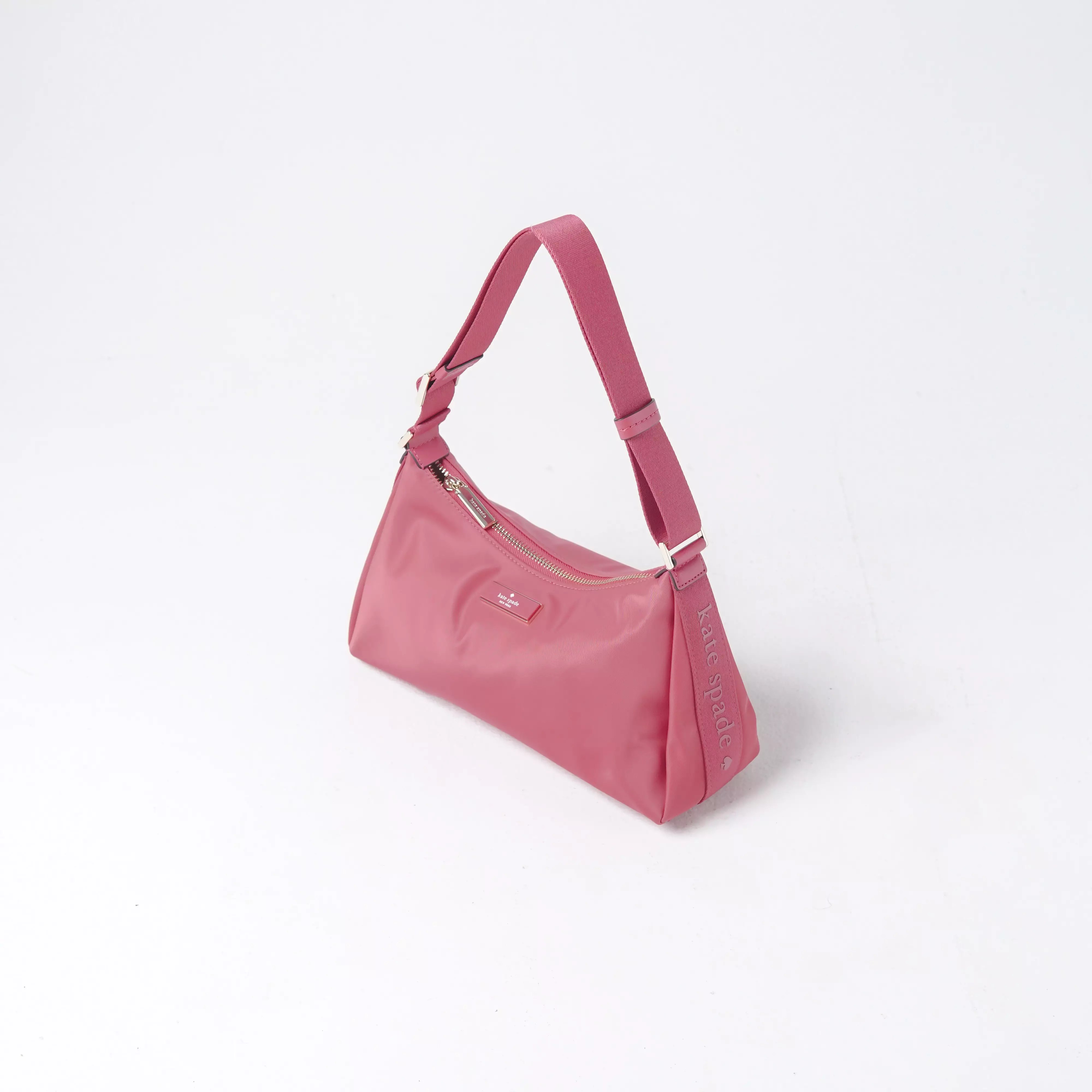 Tas KATE SPADE CARTER PINK NYLON SHOULDER BAG 100% ORIGINAL