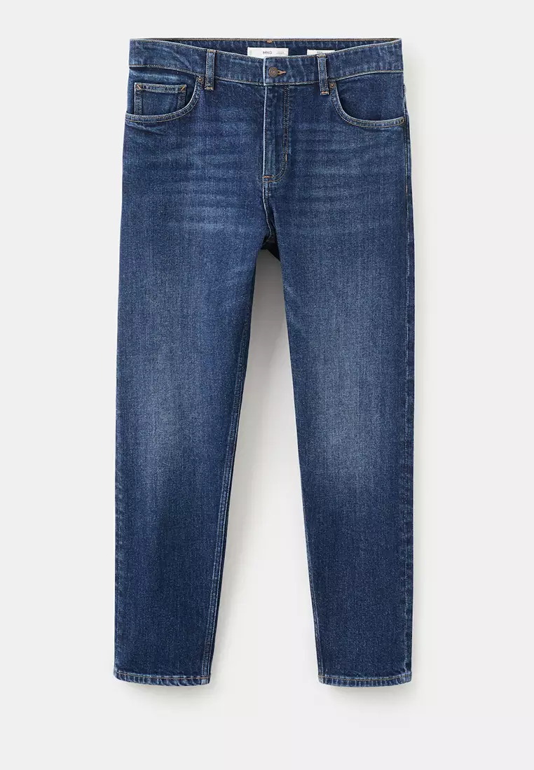 Ben Cropped Tapered-Fit Jeans