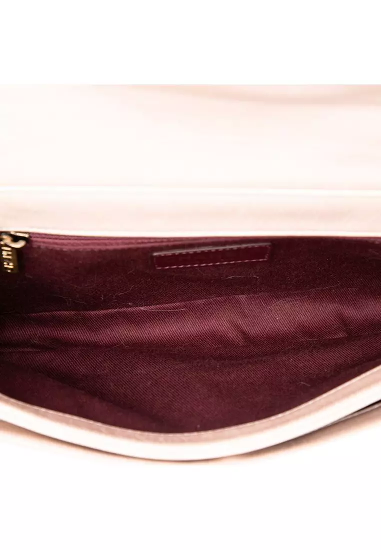 Pre-Loved Chanel Medium Quilted Glazed Calfskin Perfect Edge Flap