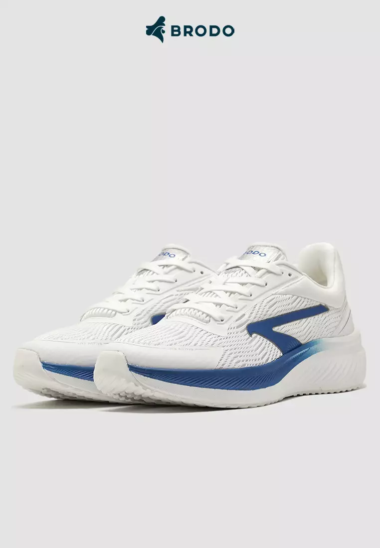 BRODO - Running Shoes Active Inizio White Blue