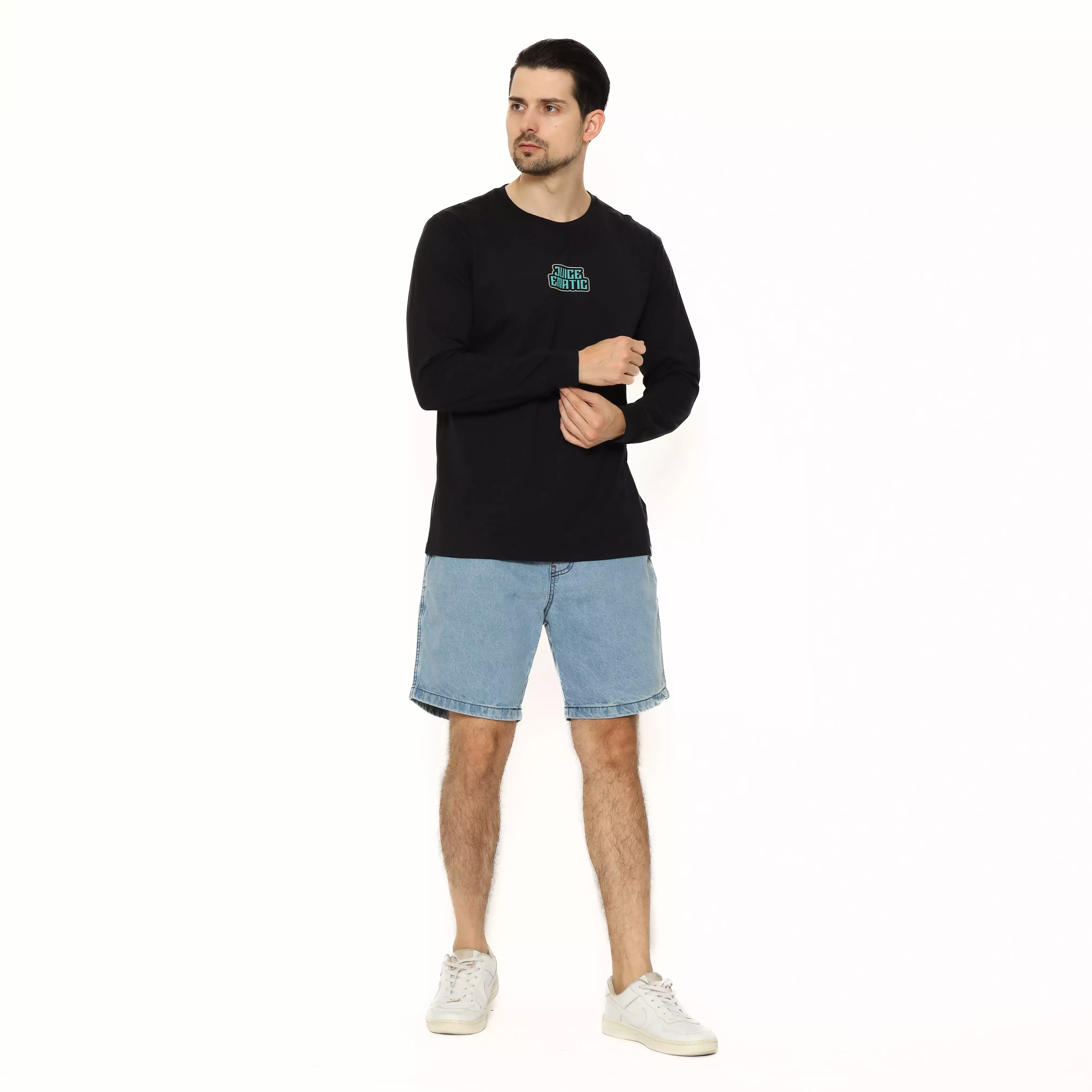 Juice Ematic Kaos Lengan Panjang Pria Oneiros Men Long Tee Planet Surf