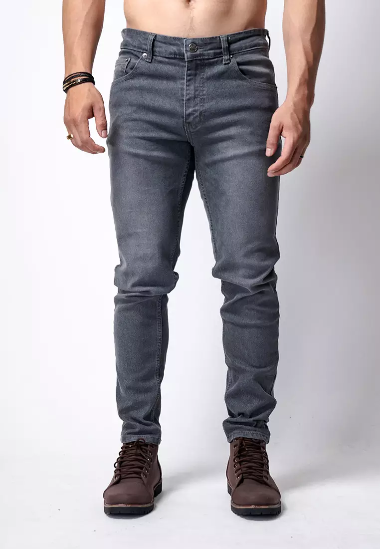 Slim Fit Jeans Stone Grey
