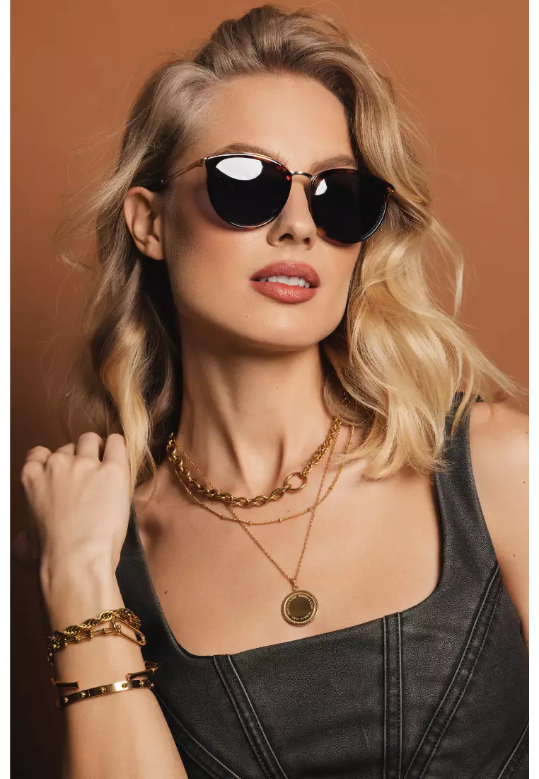 Stylish & Trendy Unisex Sunglasses Crafted with Premium Tri Acetate Cellulose (TAC) 0.74MM Polarized Lenses