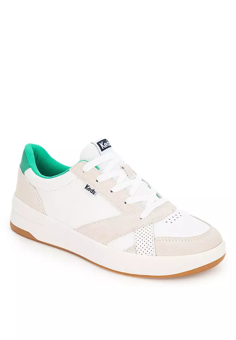 Discount on Keds  shoes - SKU: The Court Leather/Suede Mix Sneakers