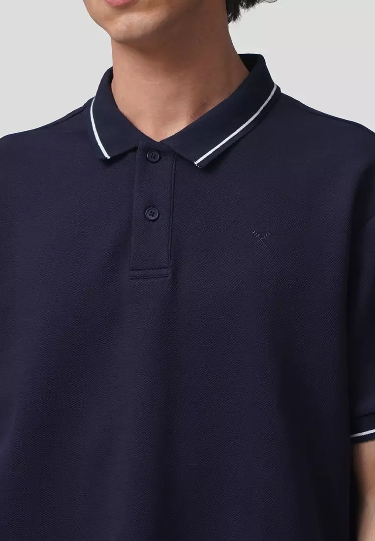 Premium Regular Fit Polo Shirt With Contrast Tipping