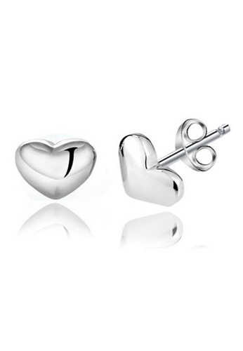 YOUNIQ silver YOUNIQ Pure Love 925 Sterling Earrings (Silver) 3528EACB045E46GS_1