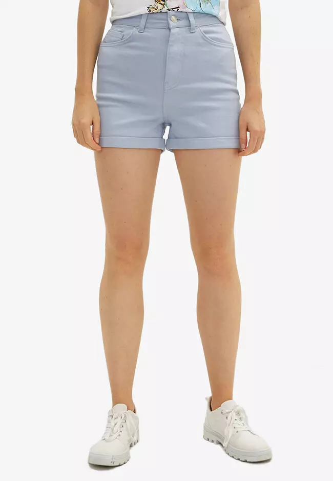 Women s High Waist Tight Fit Denim Shorts