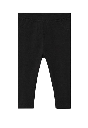 MANGO BABY black Essential Cotton Leggings 44303KA60BCD8CGS_1