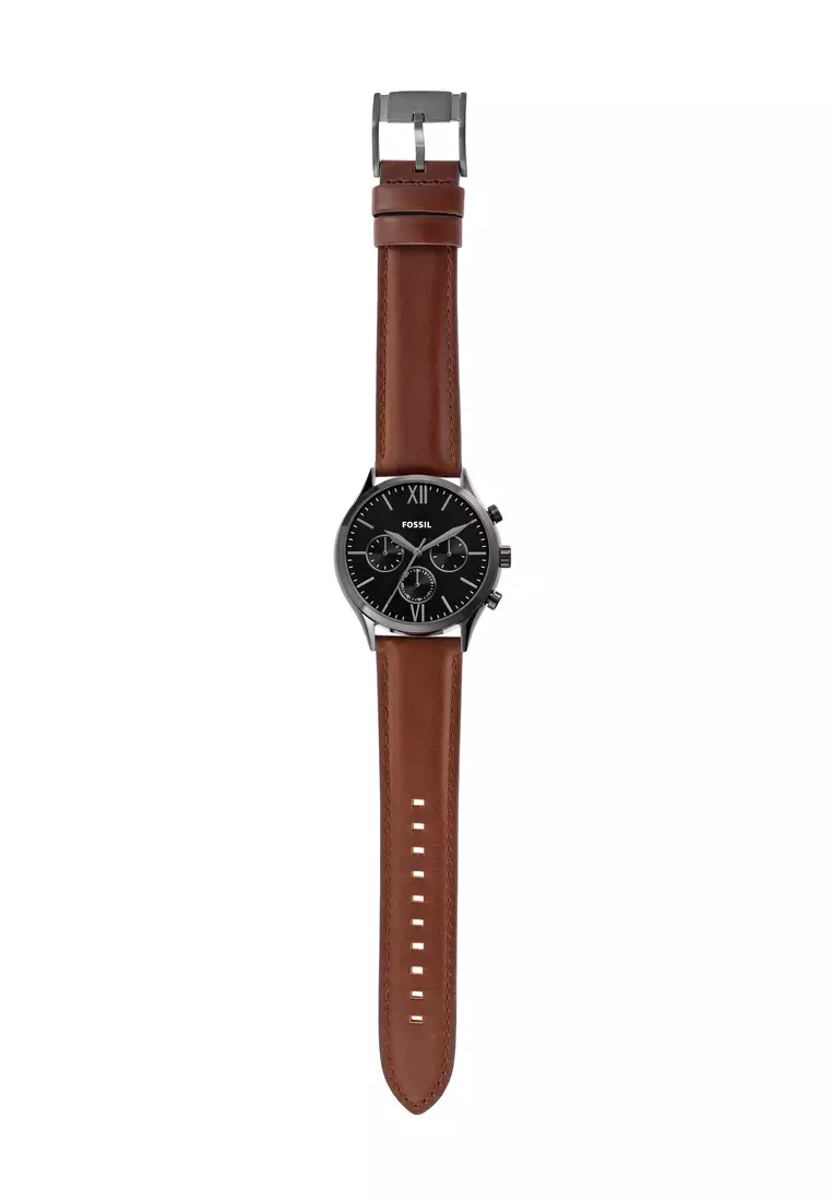 Buy Fossil Fossil Male's Fenmore brown Leather Watch BQ2814 2023