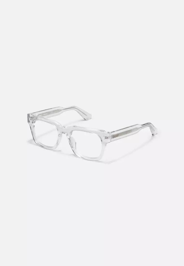 QUAY Exec Optical Eyeglasses - Clear