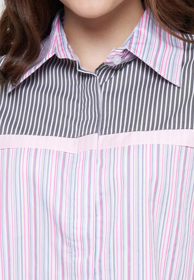 KLA - Kemeja Casual Wanita Penelope Pink