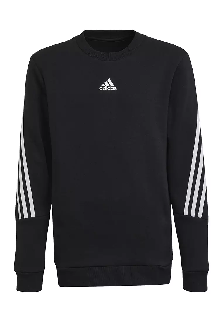 Adidas crewneck clearance 3 stripes