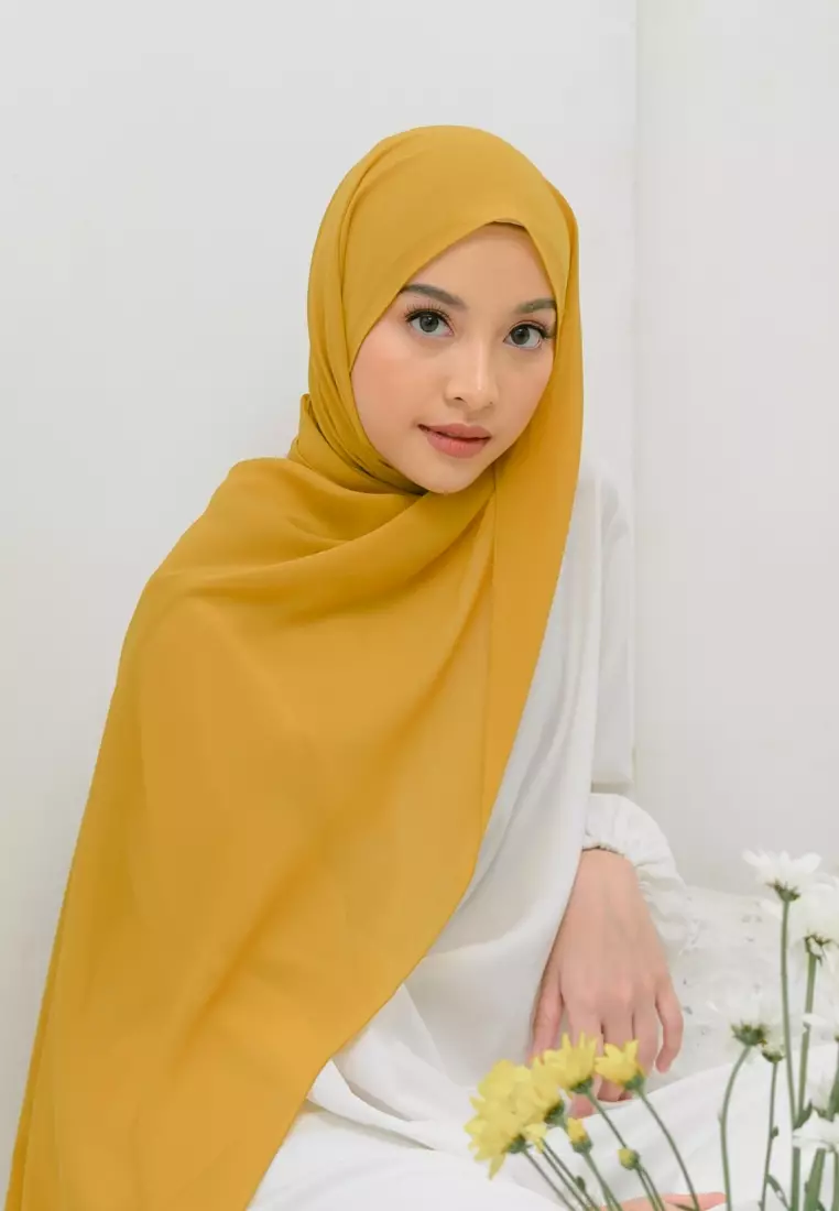 Bawal Shawl Mustard