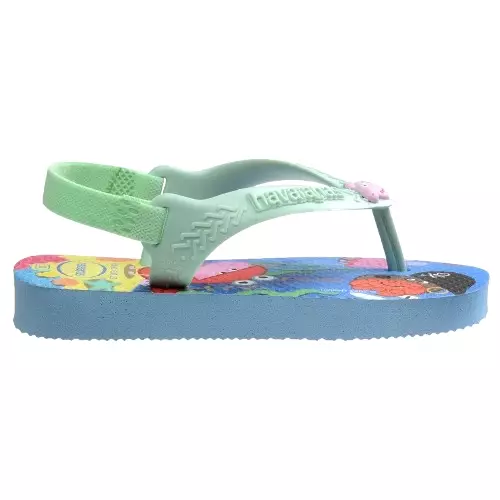Havaianas 1056 Baby Peppa Pig Lavender Blue - Sandal Anak