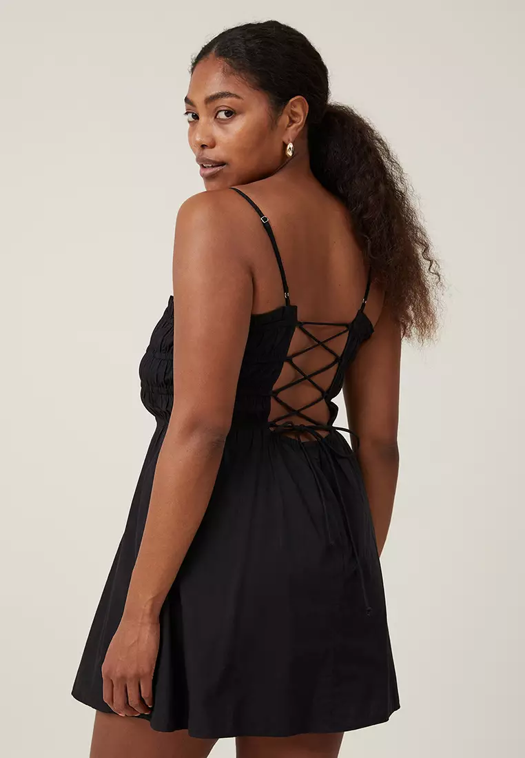 Cotton on black dress best sale