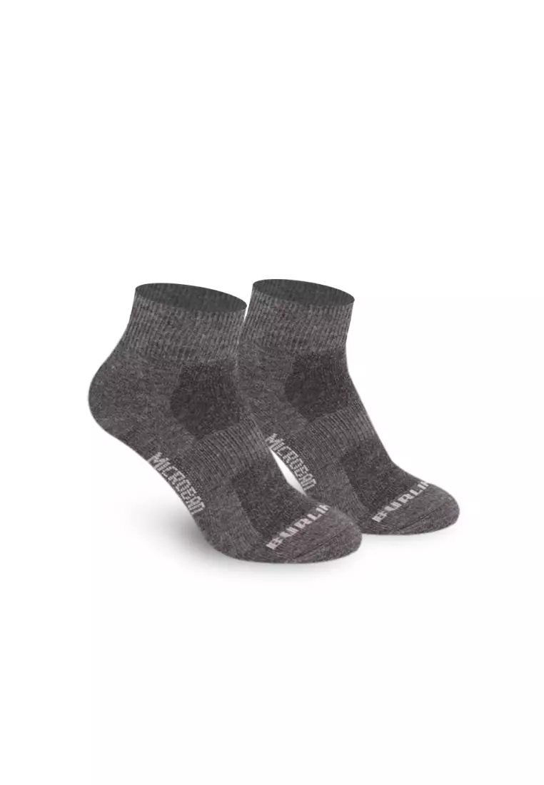 Microban Ladies’ Cotton Lite Thin Casual Ankle Socks 3 pairs in a pack VLCKG18