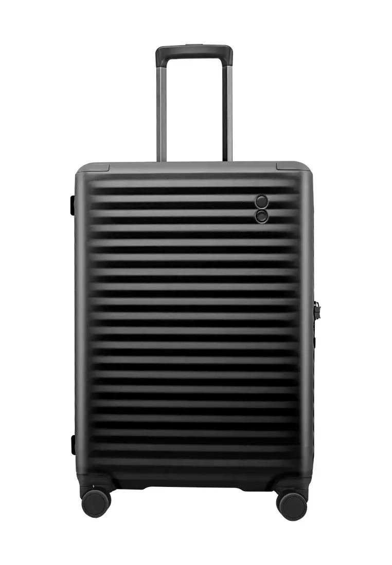 Echolac Celestra XA 24" Medium Luggage Expandable Spinner With Brake (Black)