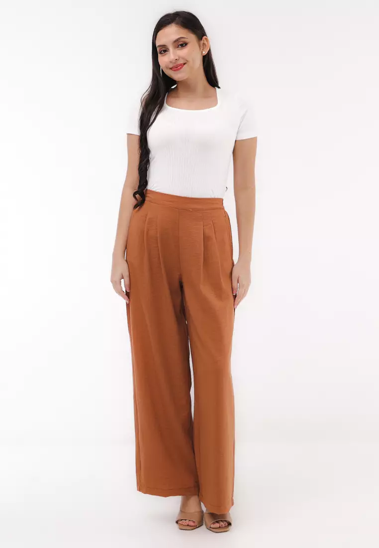 Wide Leg Trousers