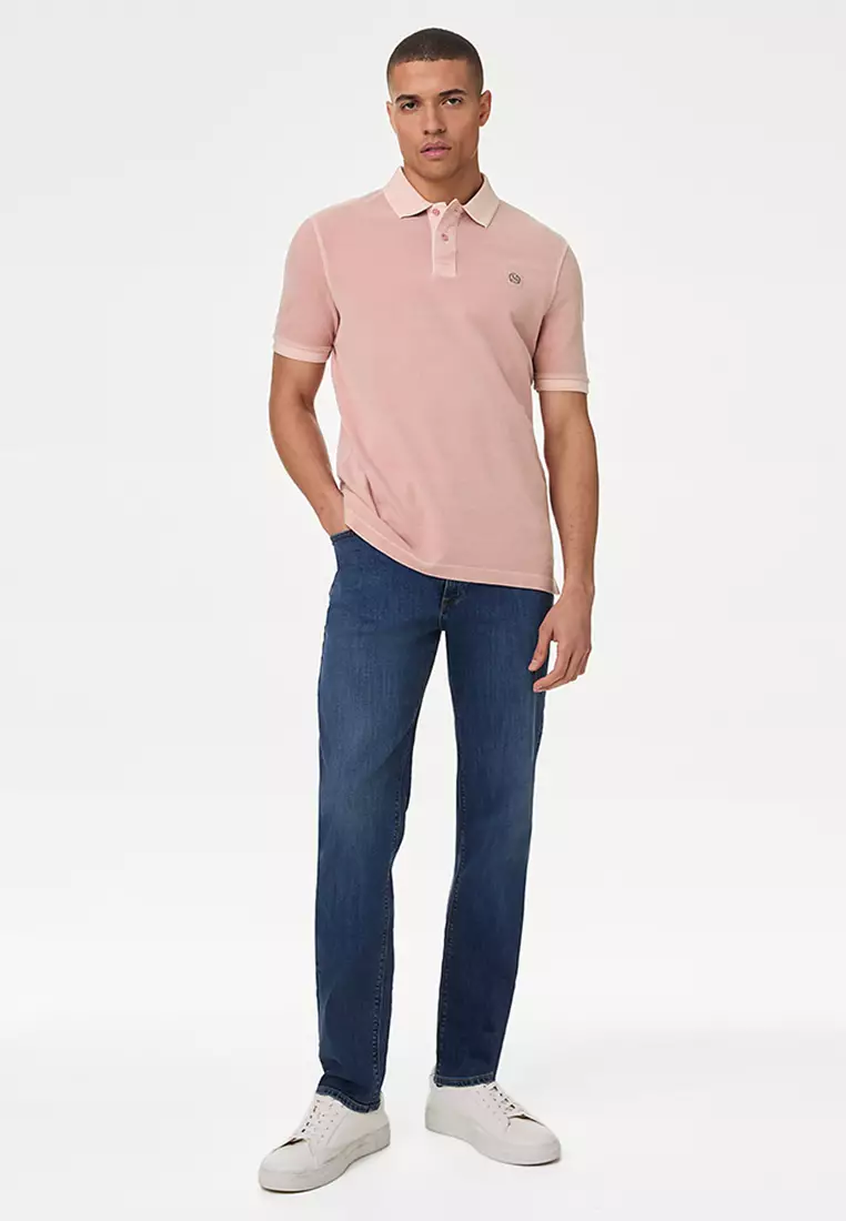 Pure Cotton Polo Shirt