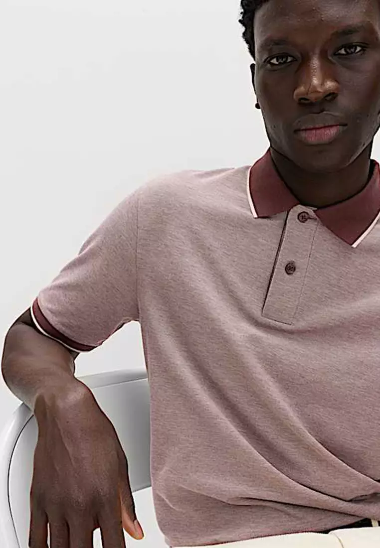 Ultimate Tipped Pique Polo Shirt