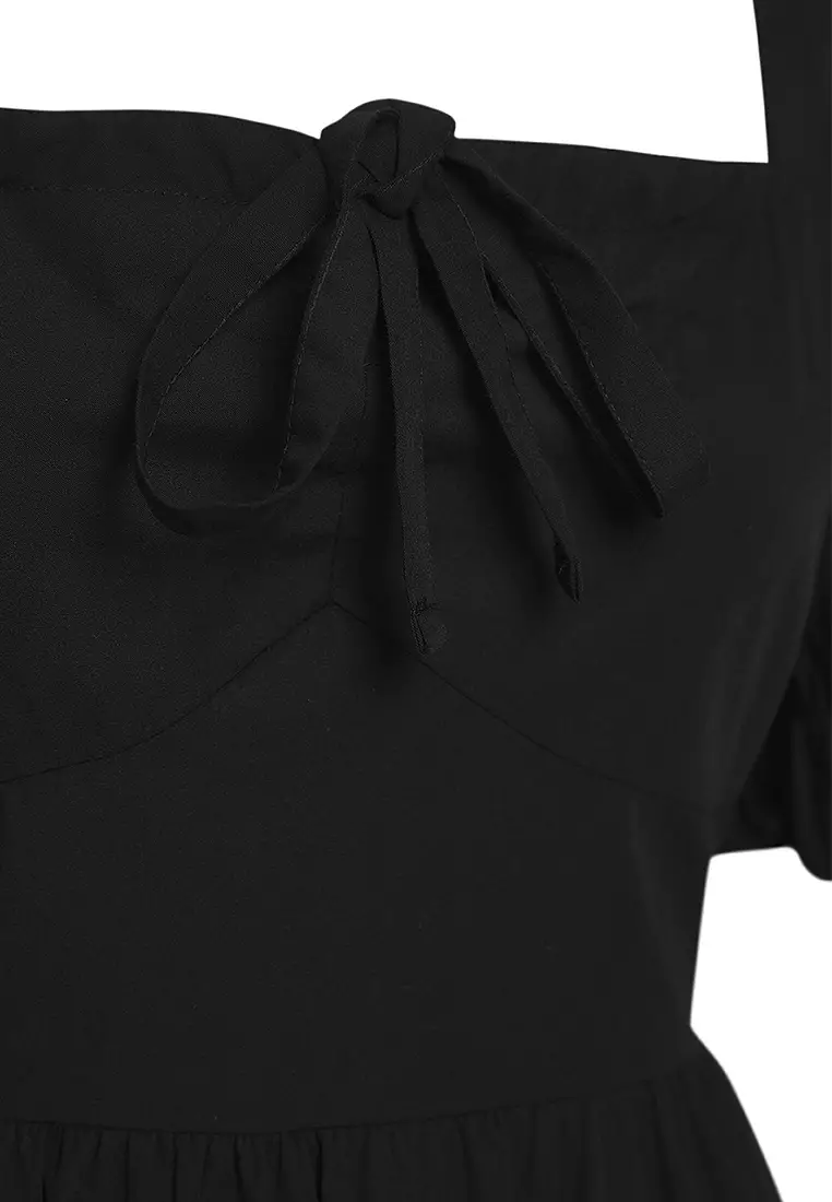 Plus Size Cotton Midi Dress