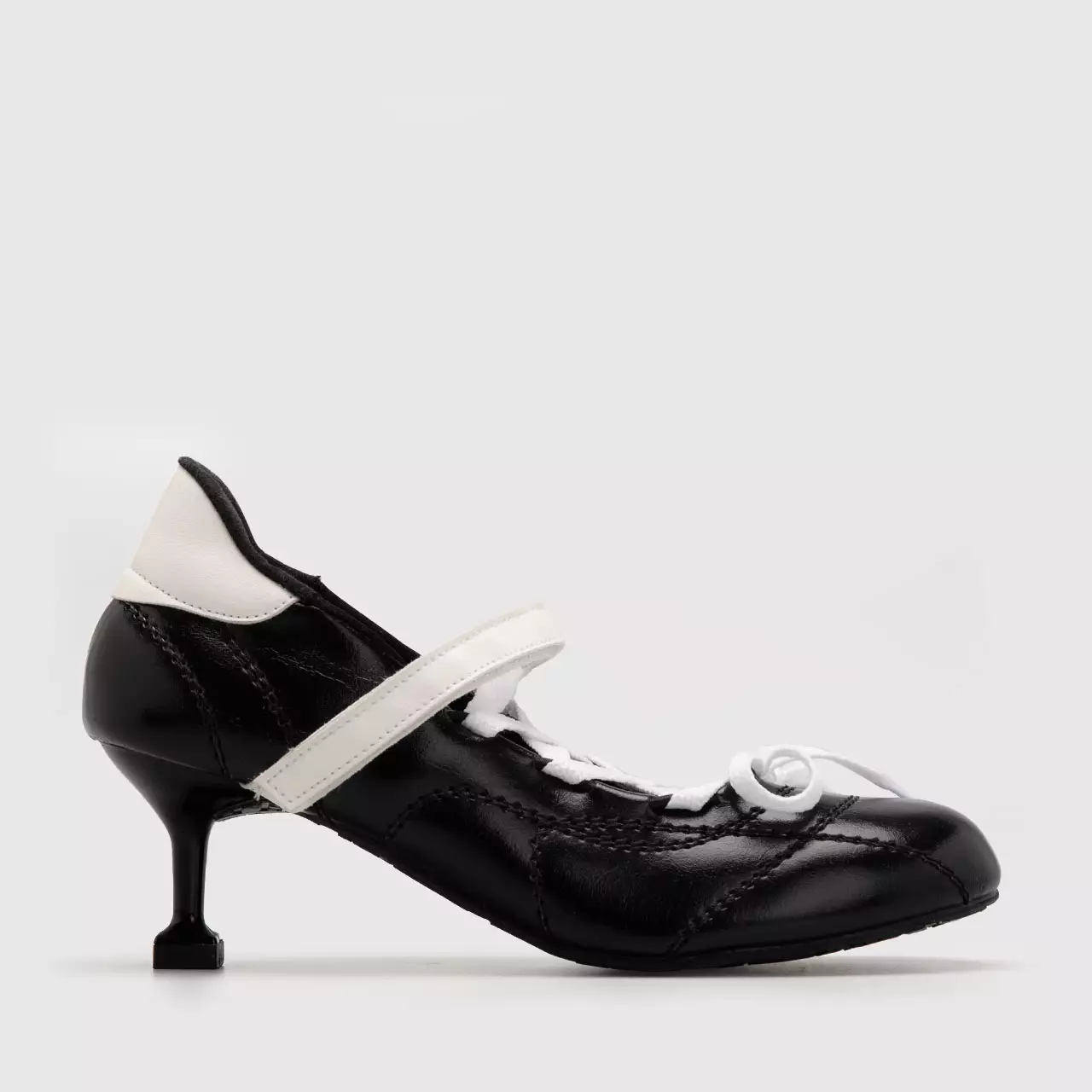 Adorable Projects - Calcio Mini Heels Black - Sepatu Wanita