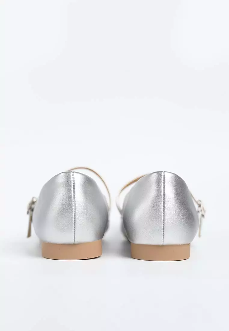 Brie Ballerina Strap Flats