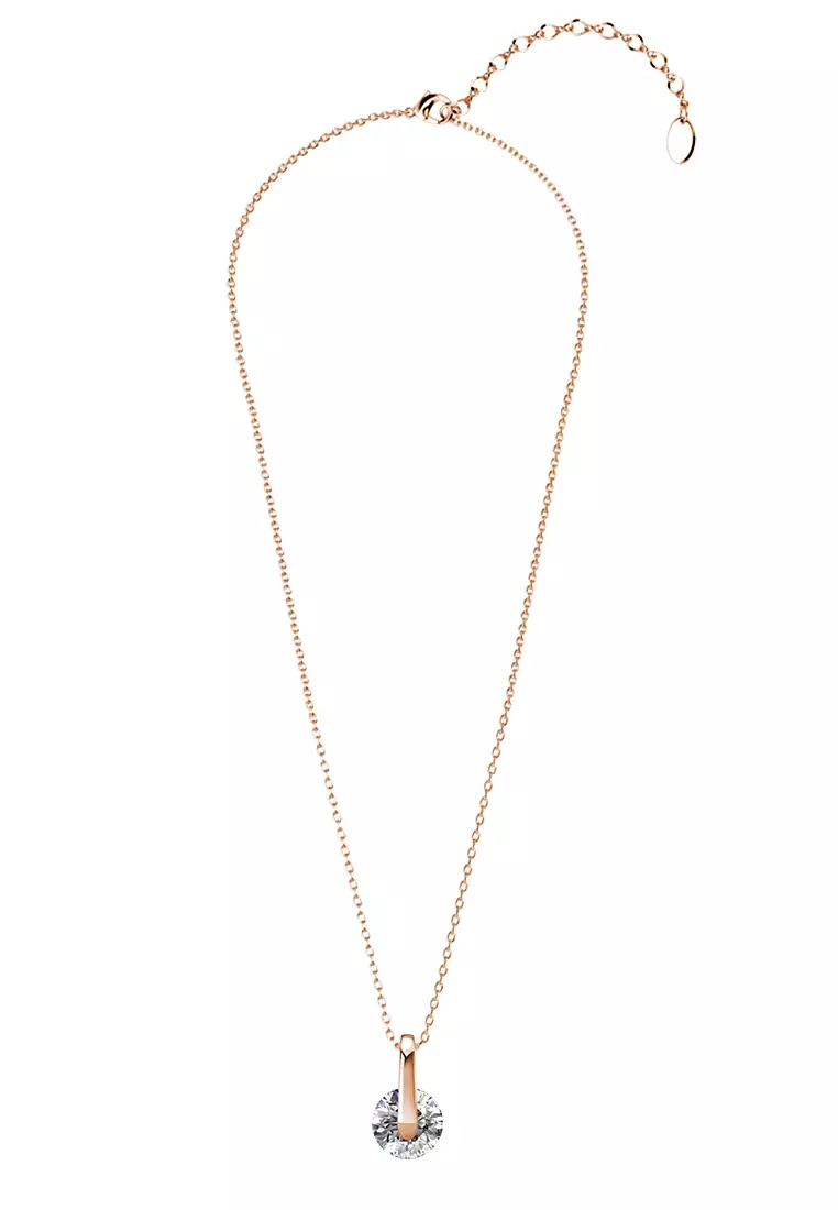 Classy Pendant RG - Kalung Crystal Swarovski by Her Jewellery