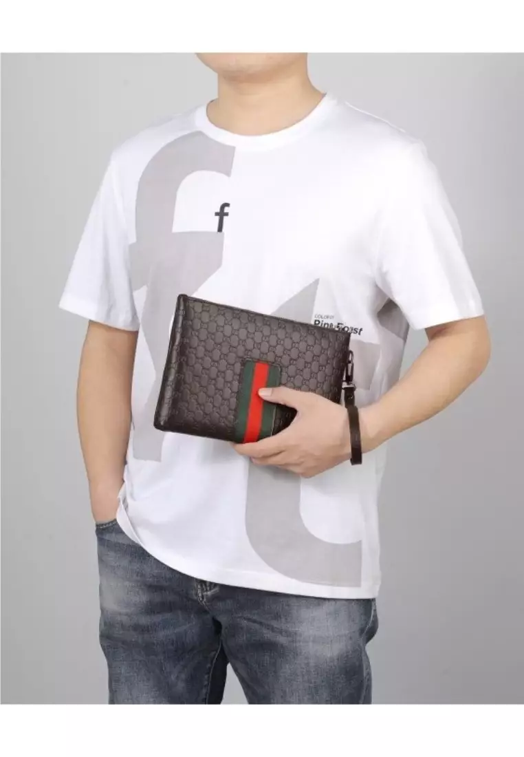 Enzo Brown Dompet Tas Tangan Clutch