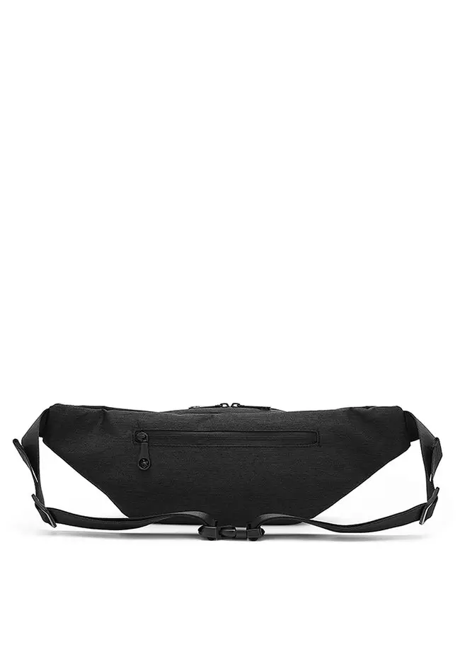 Men's Waist Bag / Belt Bag / Chest Bag - Black