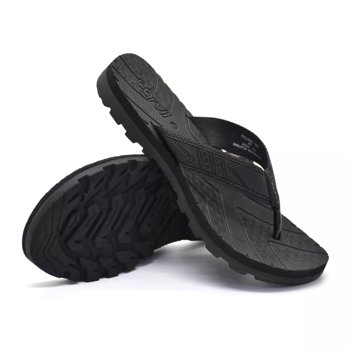 Carvil Sandal Pria Felixio-Me Dark Grey