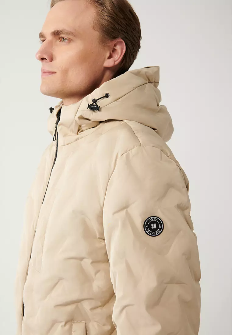 Hooded Water Repellent Windproof Puffer Jacket