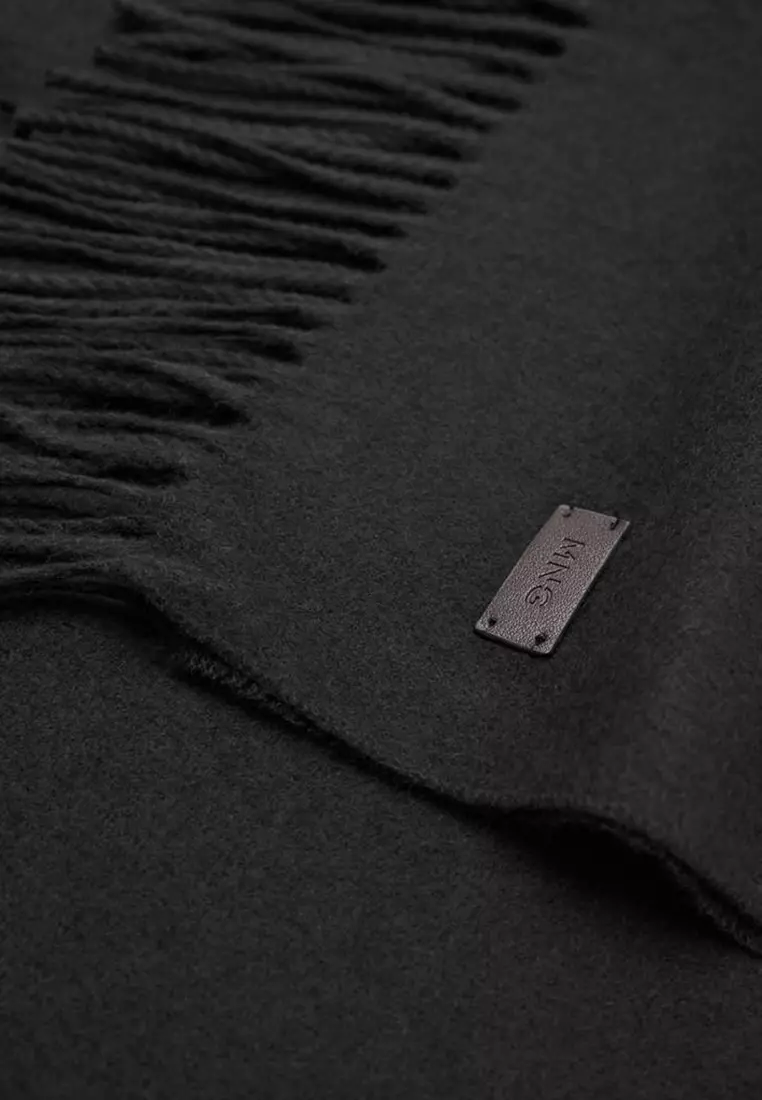 Plain Fringed Scarf