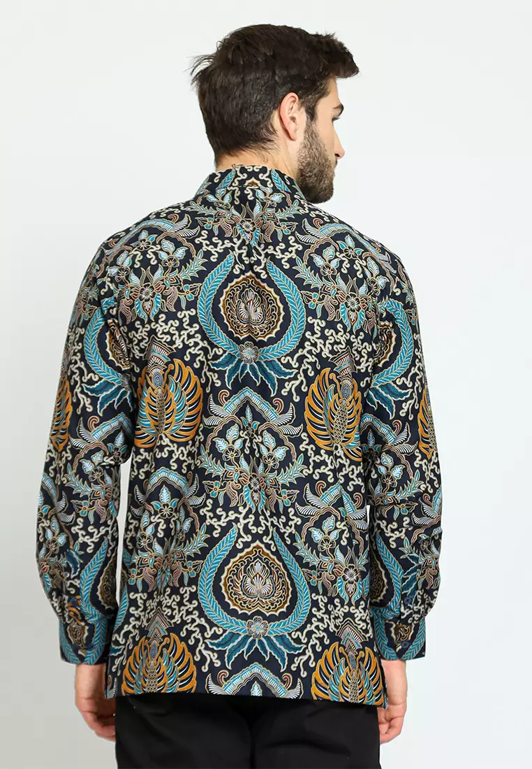 Hadinata Batik Kemeja Koko Panjang Furing Manoj