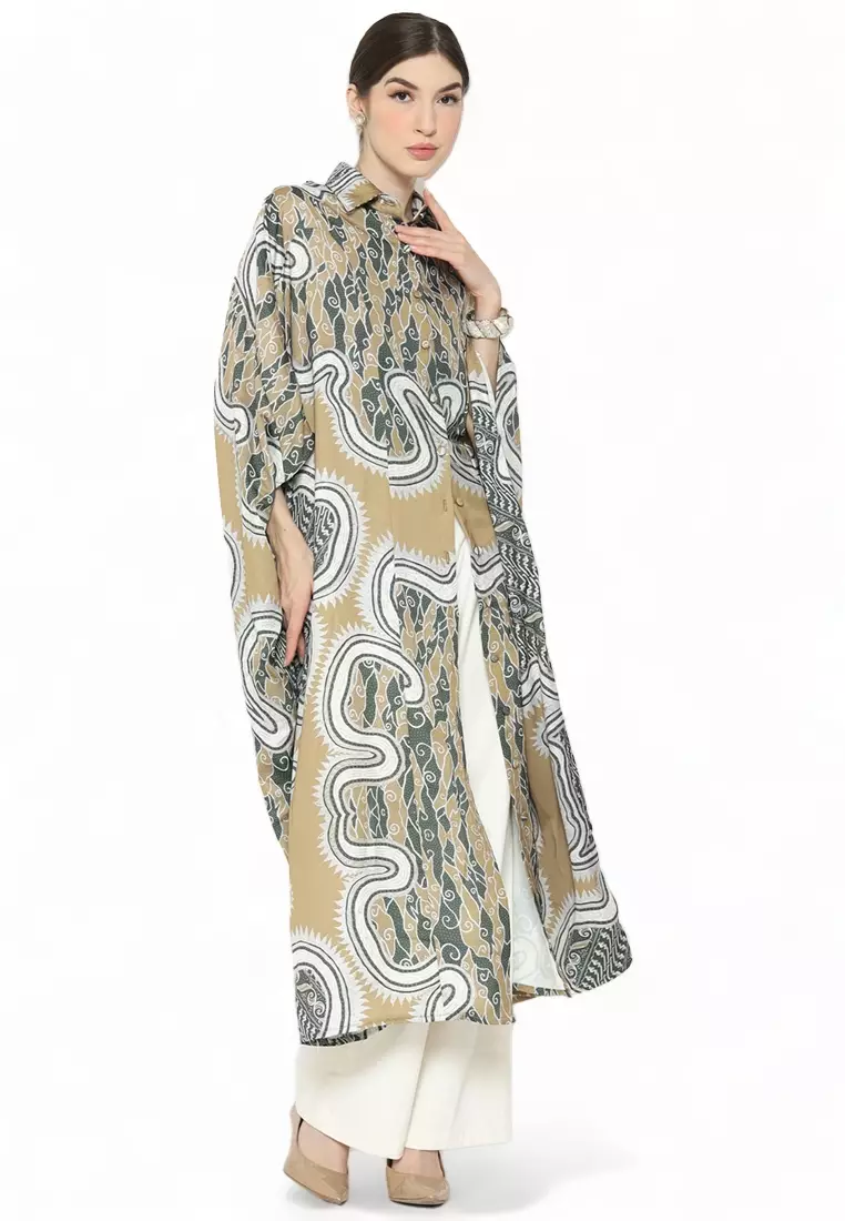 Kanzi Collared Kaftan