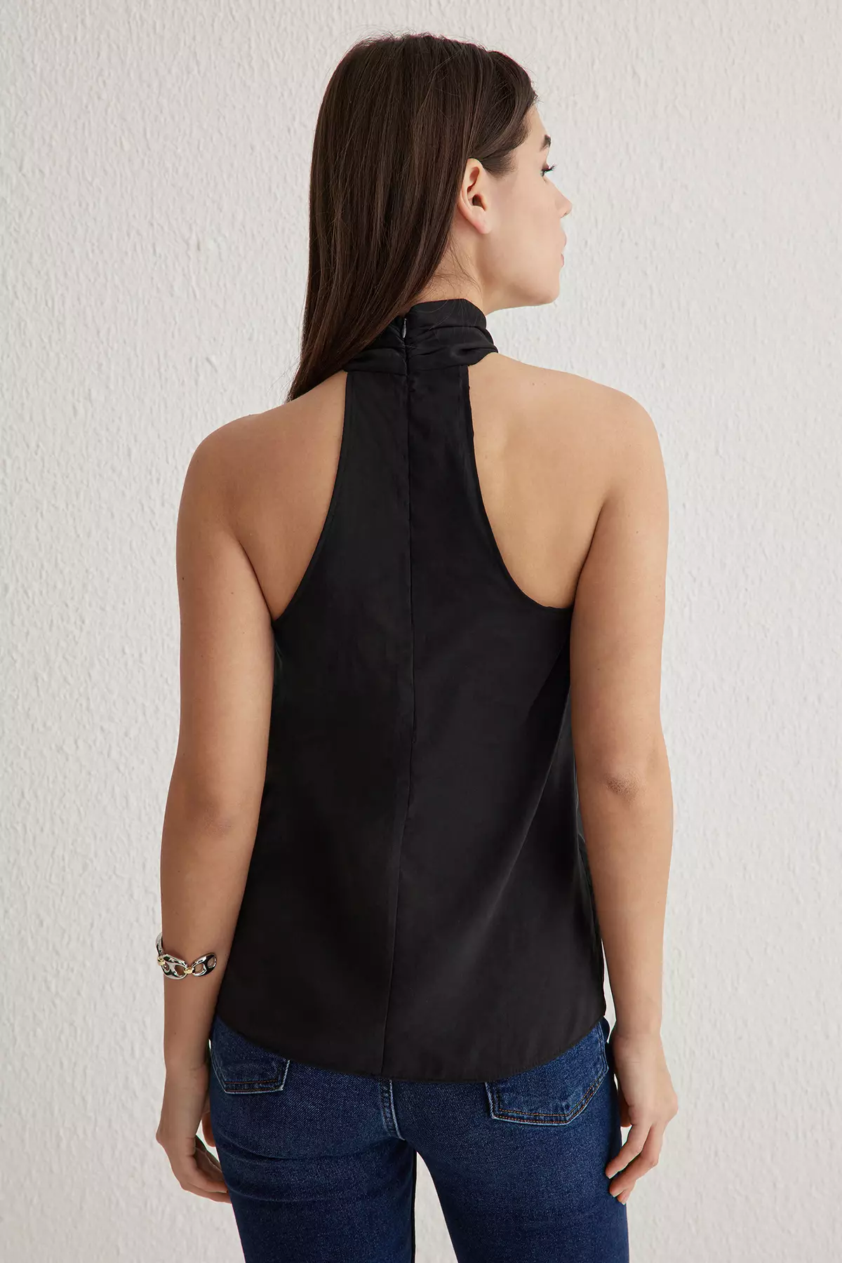 Knotted Halter Top