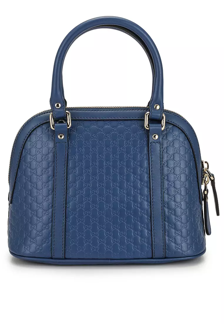 Gucci blue monogram on sale bag