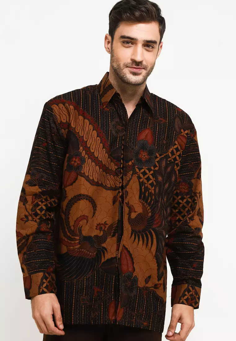 BATIK TALENTA EXCLUSIVE Lengan PANJANG RED A768