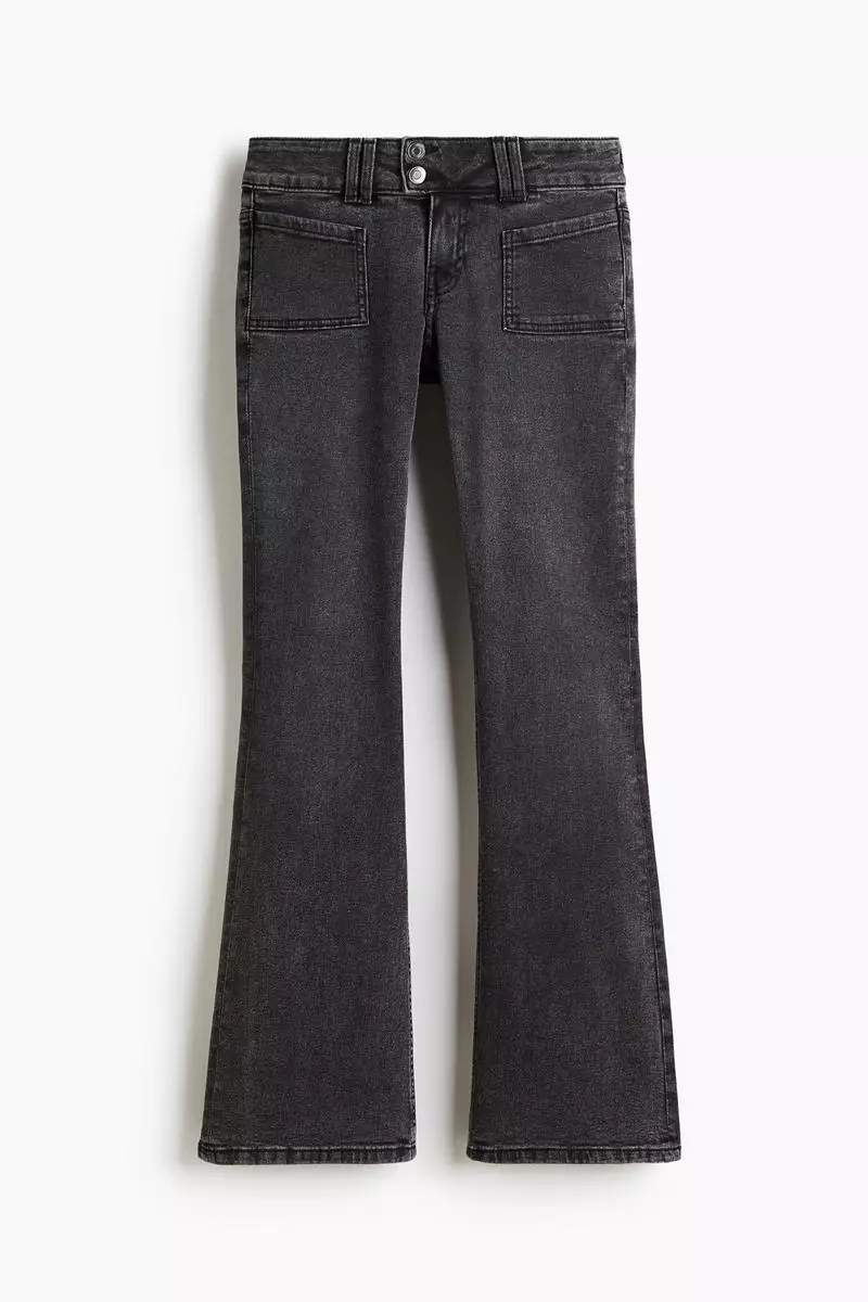 Flared Low Jeans