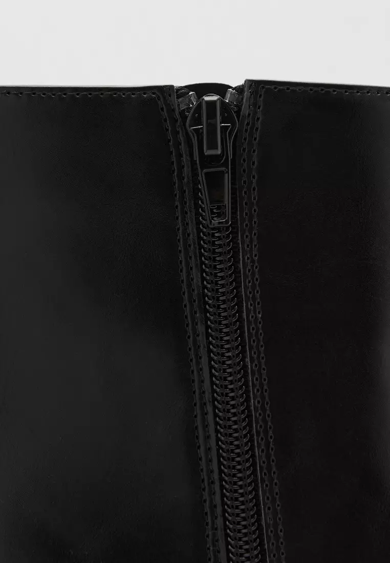 Ankle Boots with Block Heel